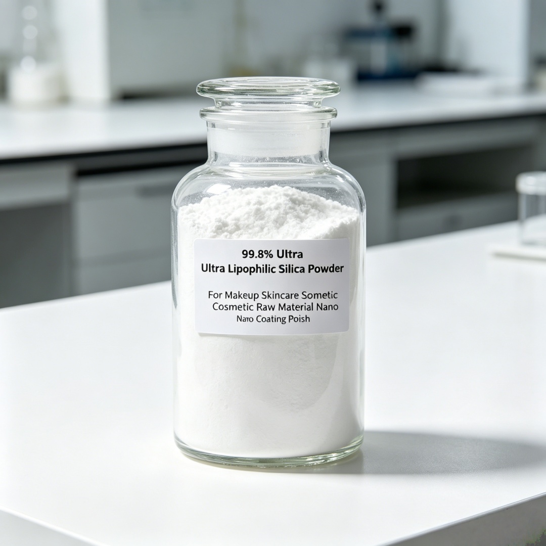 Luxury Skincare Essential - ผงนาโนซิลิกาชนิด Ultra Lipophilic 99.8% เกรดเครื่องสำอาง ใช้เป็นเจลเพิ่มความหนืดสำหรับน้ำมันหอมระเหย