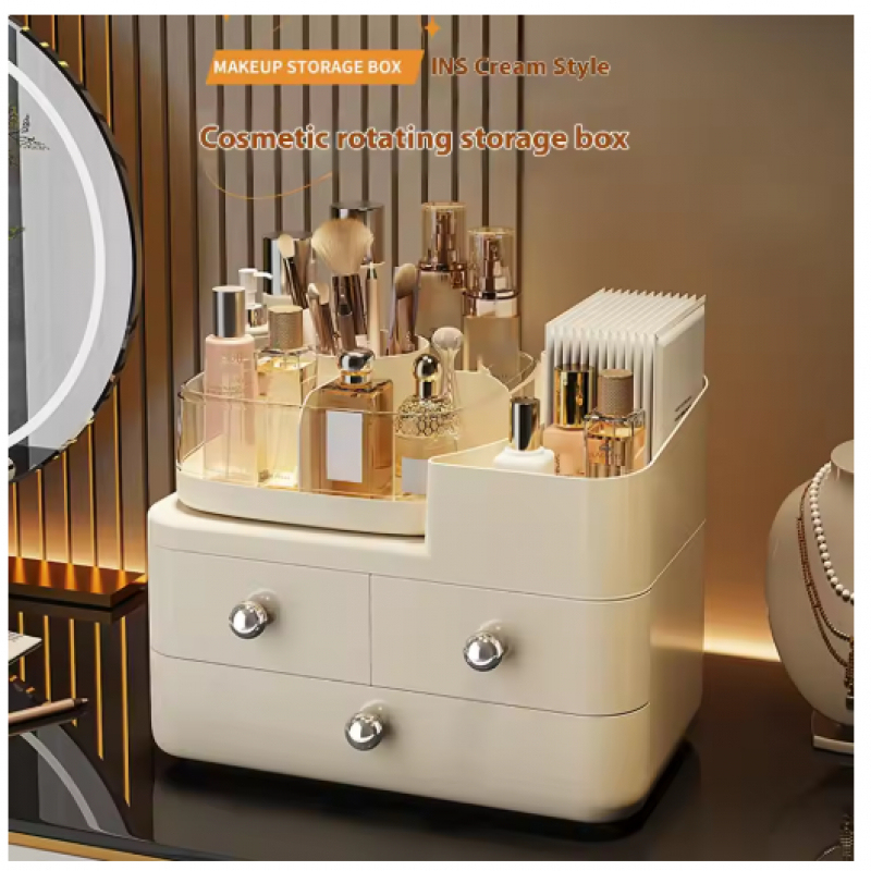 โต๊ะเครื่องแป้งแบบมีลิ้นชักเก็ - Luxury High End Skincare บทวิจารณ์และราคา