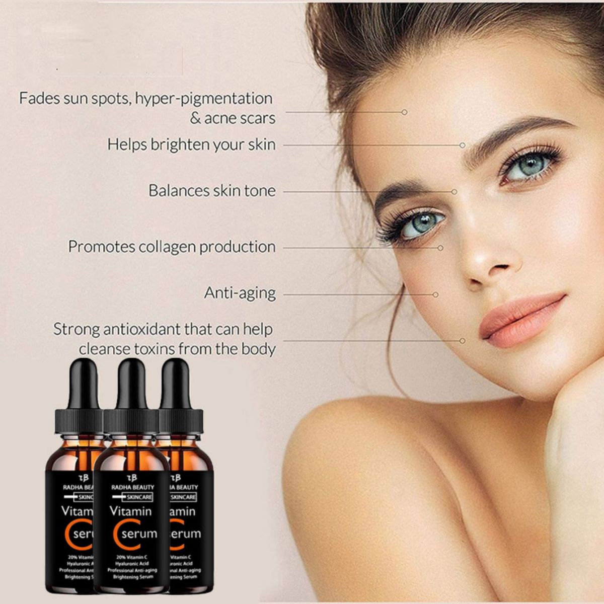 เซรั่มวิตามินซีเซรั่มบํารุงผิว - Growth Factor Serum บทวิจารณ์และราคา
