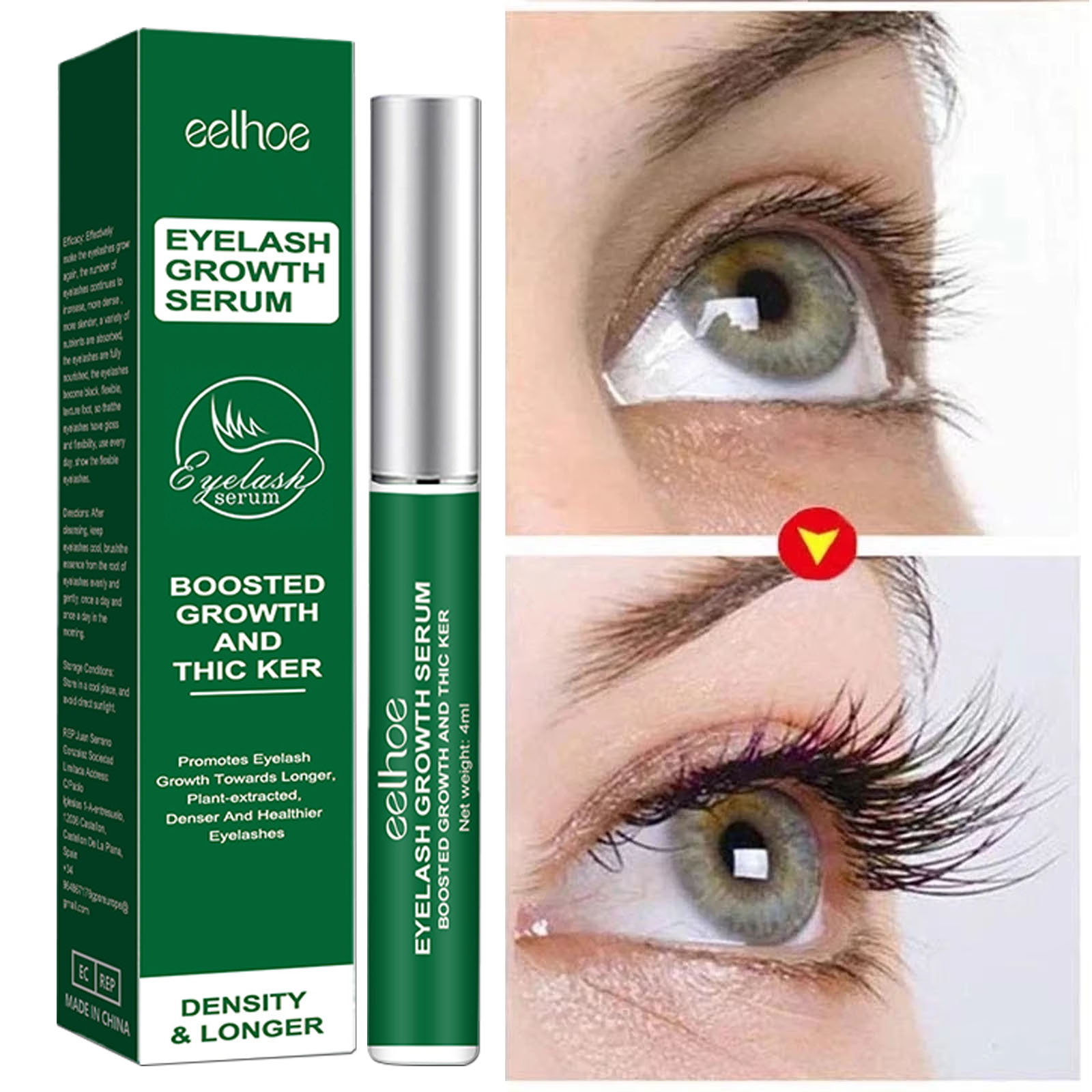 เซรั่มเจริญเติบโตของขนตาอย่างร - Growth Factor Serum บทวิจารณ์และราคา