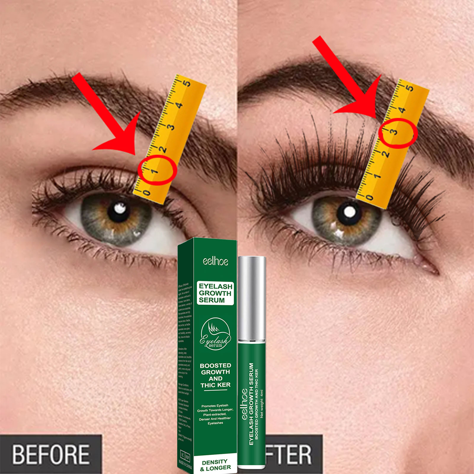 เซรั่มเจริญเติบโตของขนตาอย่างร - Growth Factor Serum บทวิจารณ์และราคา