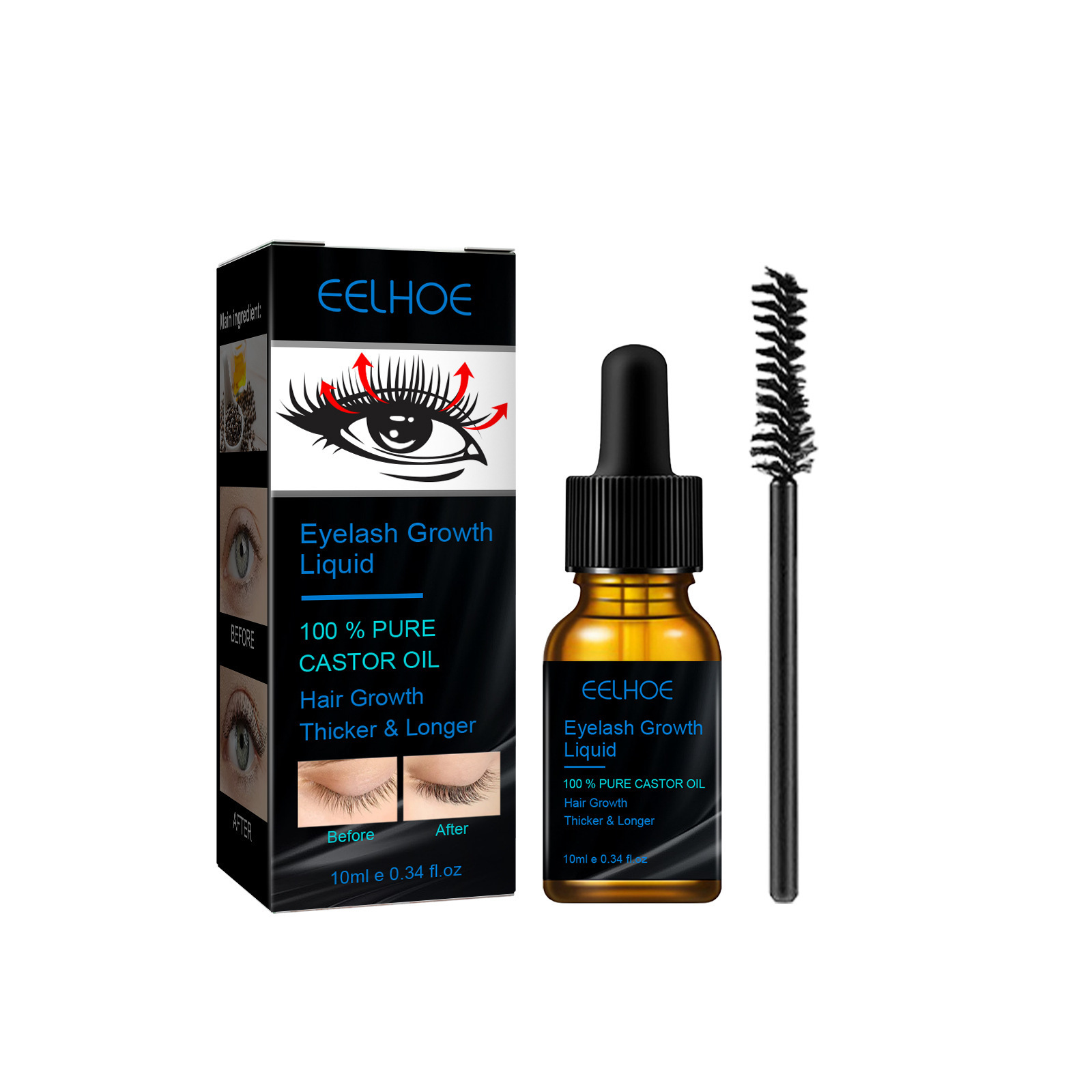 เซรั่มบำรุงขนตาแคสเตอร์ออยล์สำ - Growth Factor Serum บทวิจารณ์และราคา
