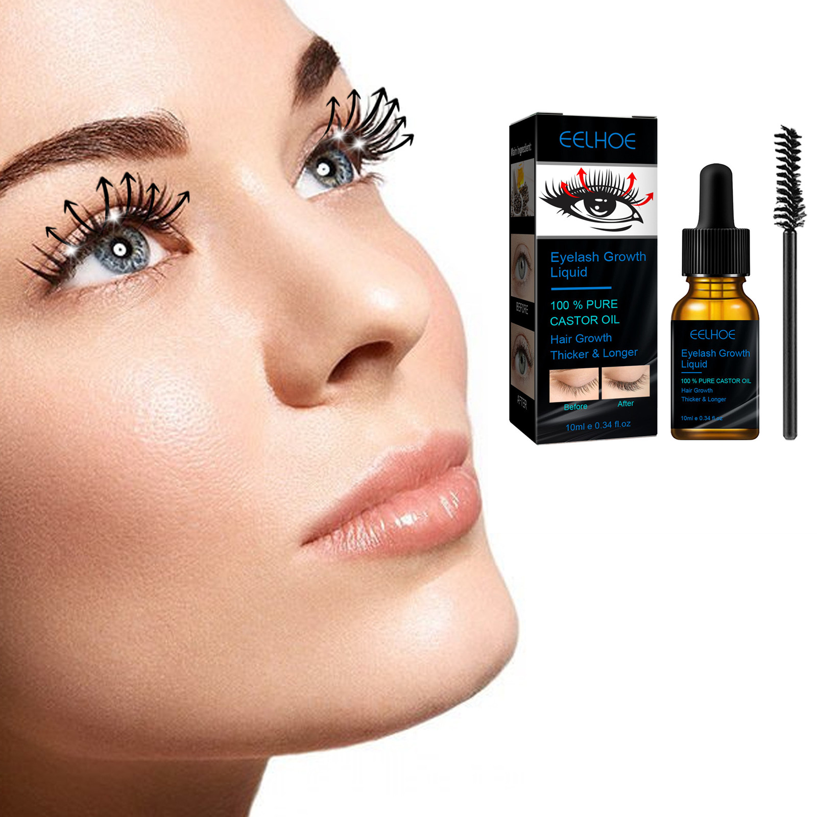 เซรั่มบำรุงขนตาแคสเตอร์ออยล์สำ - Growth Factor Serum บทวิจารณ์และราคา