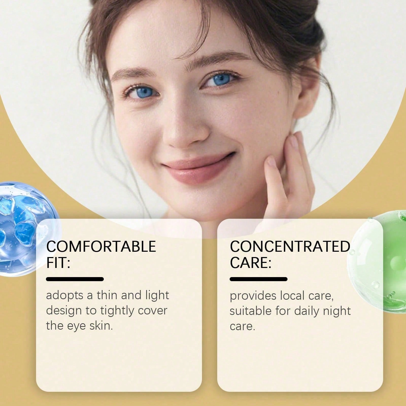 มาส์กใต้ตาทองคำ 24K, แผ่นมาส์ก - Luxury Skincare Line บทวิจารณ์และราคา